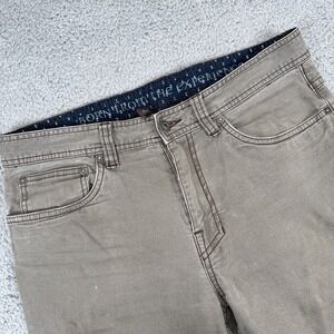 Prana Jeans Mens 32x30 (fit 34x29) Gray Bridger Slim Performance Stretch Hiking
